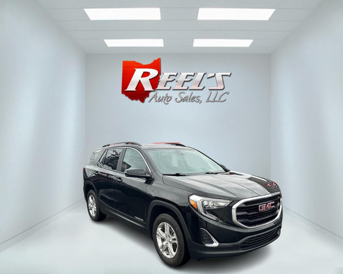 2021 Black /Black GMC Terrain SLE (3GKALTEV9ML) with an 1.5L I4 DOHC 16V TURBO engine, 9-Speed Automatic transmission, located at 11115 Chardon Rd. , Chardon, OH, 44024, (440) 214-9705, 41.580246, -81.241943 - This 2021 GMC Terrain SLE AWD is a well-equipped compact SUV that offers a range of convenient features and advanced safety technologies. With amenities like a power driver's seat, heated front seats, dual-zone automatic climate control, and remote start, it ensures a comfortable driving experience. - Photo#2